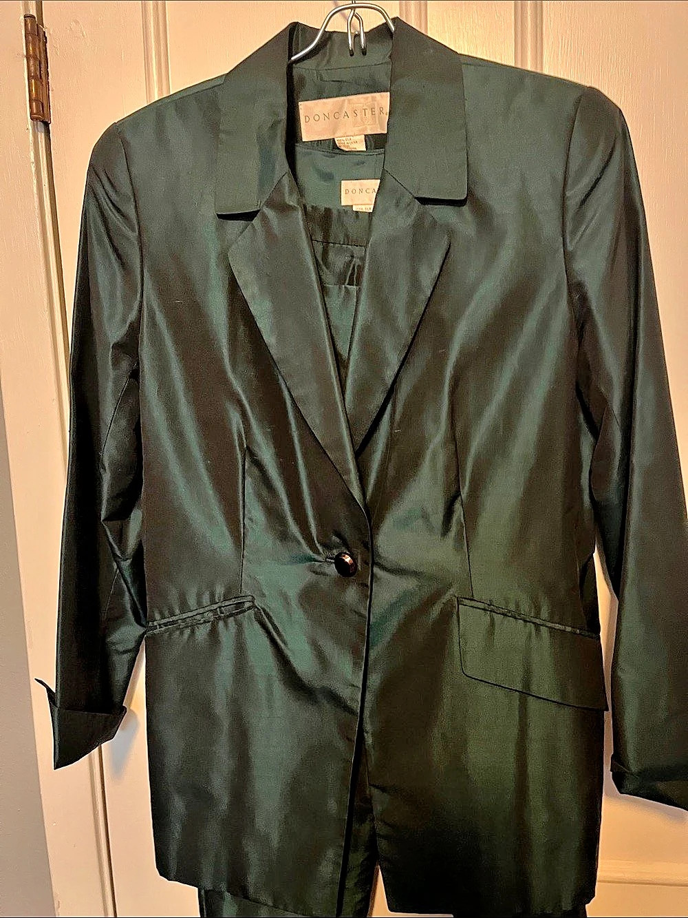 Doncaster Green Pantsuit Size 8